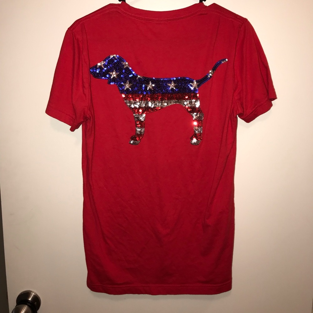 Victoria’s Secret USA dog shirt